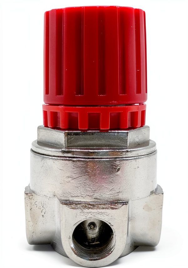 HKAOSDUUH Air Compressor Pressure Regulator Metal Red Black-3