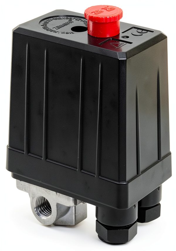 Wadoy Air Compressor Pressure Switch Metal Automatic Shut-0
