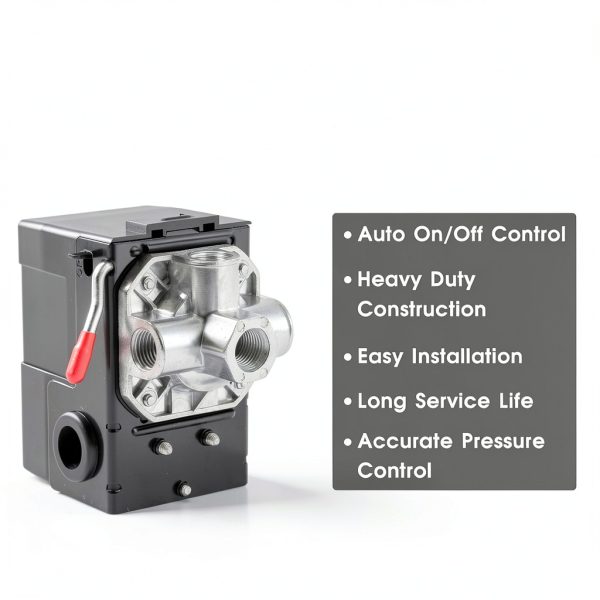 FB10-4H Air Compressor Pressure Switch 4-Port Manifold-2
