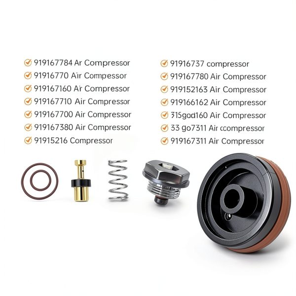 FAMUGOS Air Compressor Regulator Repair Kit Replacement-3