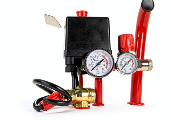 Wadoy Air Compressor Pressure Switch Metal Automatic Shut-5