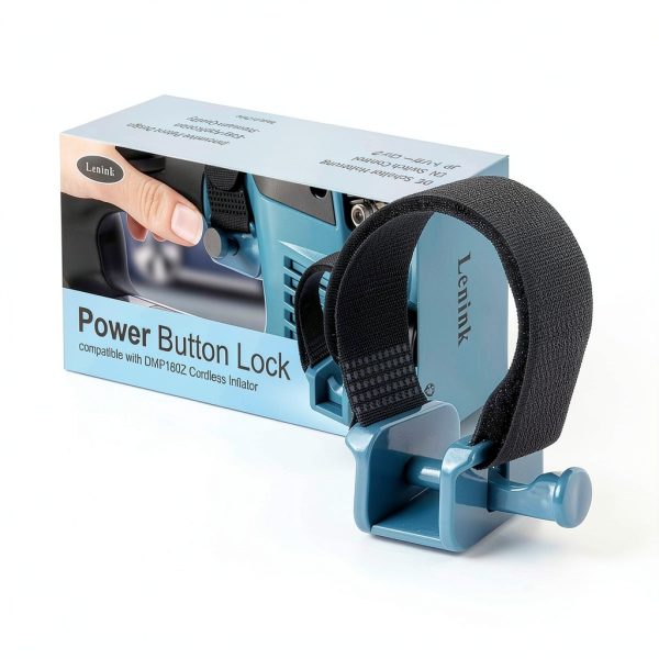 Lenink Makita DMP180 Power Button Lock Cordless Inflator-6
