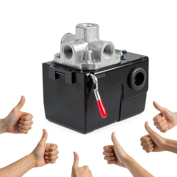 FB10-4H Air Compressor Pressure Switch 4-Port Manifold-6