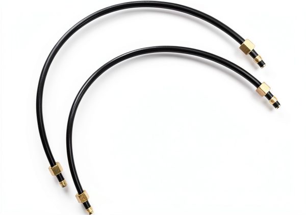 XXHCML Air Compressor Unloader Tube Kit Metal Black 15 Inch-0