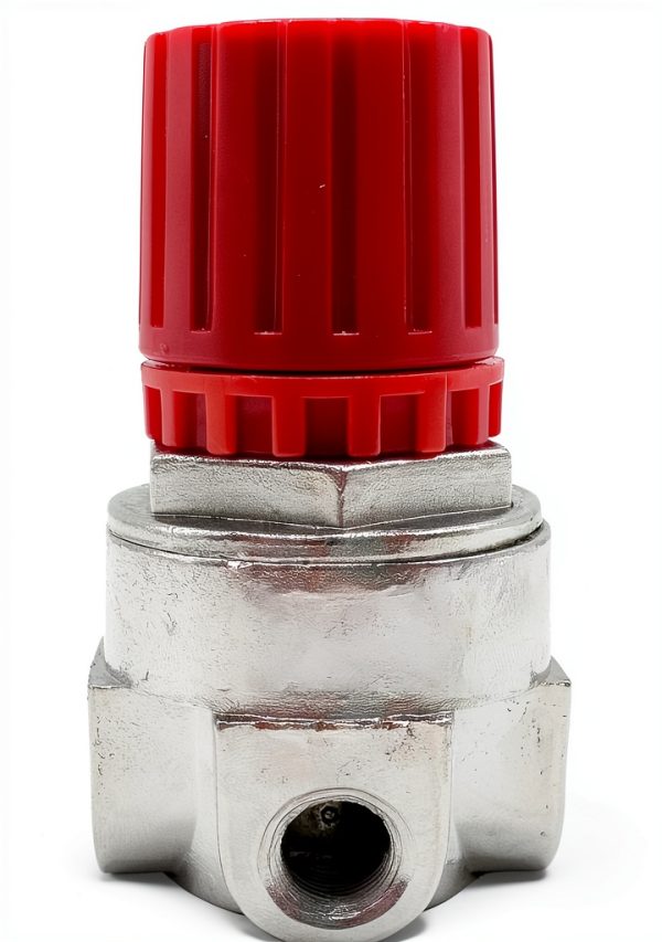 HKAOSDUUH Air Compressor Pressure Regulator Metal Red Black-5