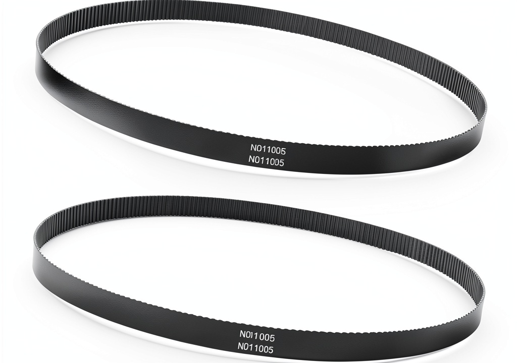 JuYangDa drive belt installed on an air compressor pulley
