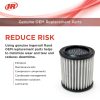 Ingersoll Rand Air Filter Fiberglass Universal Fit SS3-4