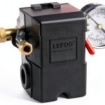 Lefoo Air Compressor Pressure Switch Heavy Duty Metal 4 Port-0
