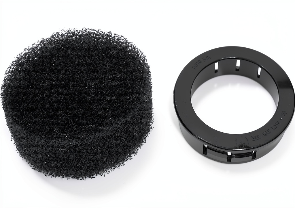 XHBAN Air Compressor Filter Kit installed on a workshop compressor
