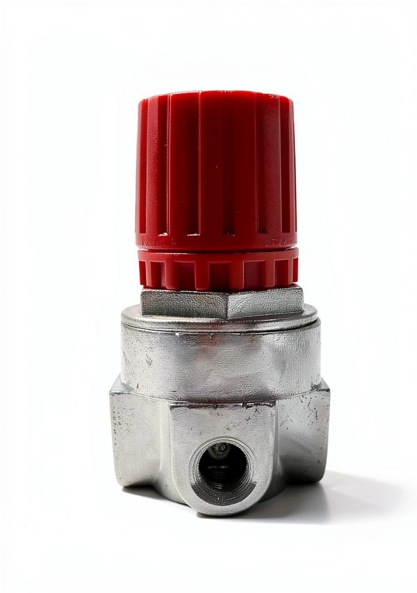 HKAOSDUUH Air Compressor Pressure Regulator Metal Red Black-1