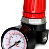HKAOSDUUH Air Compressor Pressure Regulator Metal Red Black-0