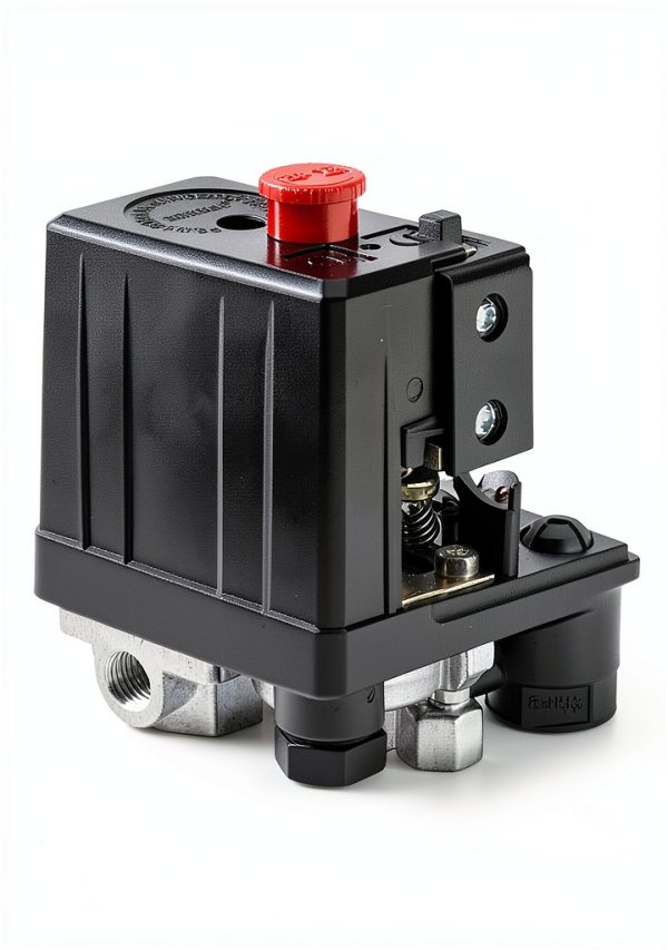 Wadoy Air Compressor Pressure Switch Metal Automatic Shut-6
