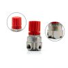 KWEOTUGO Air Compressor Pressure Regulator Chrome Metal 2-2