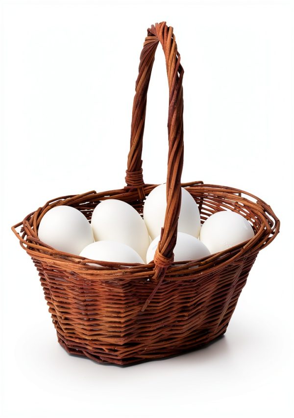 Royal Imports Willow Oval Basket – Natural Finish Small 9x7x3.5in-2