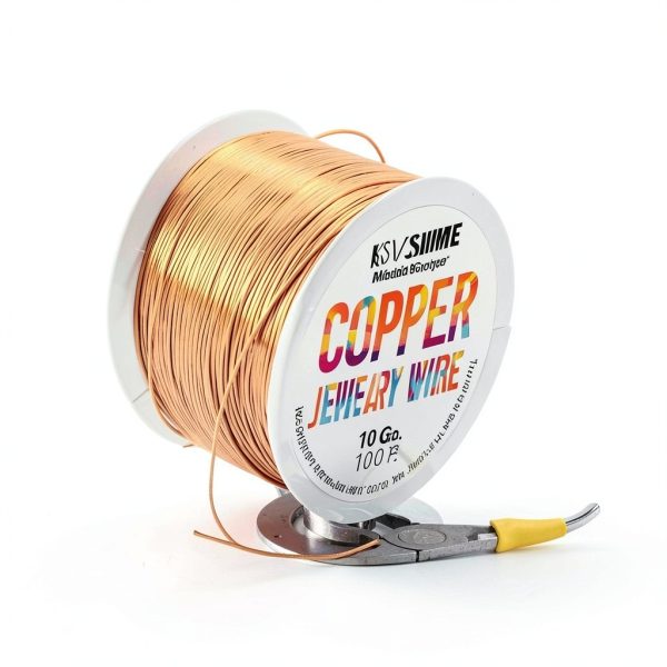 KSVZS 20 Gauge 0.8mm 160FT Pure Copper Wire Craft Jewelry Making Kit-3