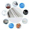304 Stainless Steel Spring Wire, 40cm Lengh Straight Stainless Steel Spring Wire Assortment Kit, Hard Steel Straight Wire Diameter 0.4mm 0.6mm 0.8mm 1mm 1.2mm 1.4mm 1.6mm 1.8mm 2mm 3mm, 100Pcs-6