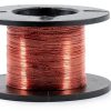 5 Rolls/Set 12m Copper Wire Enameled Wire Copper Winding Wire Enameled Repair Wire 0.004" Diameter-5