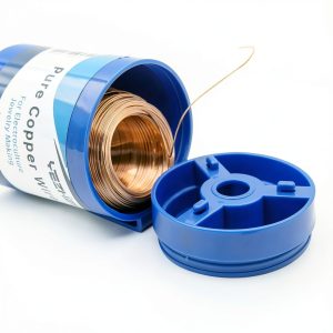 Copper Wire 24 Gauge 99.9% Pure Soft 921 ft Roll by YEZHET-0