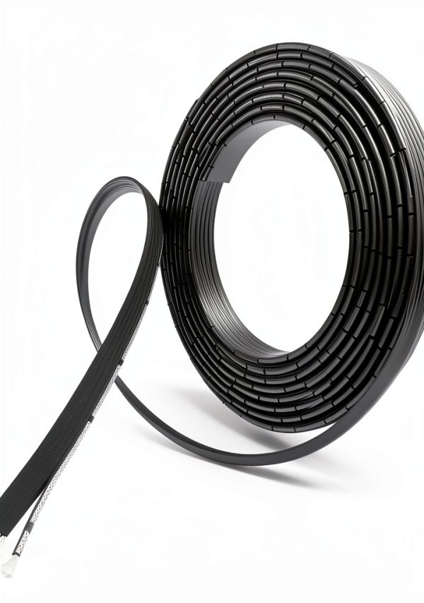 BNTECHGO 24 Gauge Silicone Ribbon Cable Flexible 6P Black 25 ft Flat Cable 24 AWG Stranded Tinned Copper Wire-4