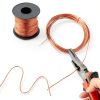 Therwen 200ft 24 Gauge Solid Copper Wire Pure Bare for Jewelry Making-2
