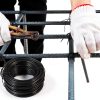 Cunno 10 Roll Rebar Tie Wire 16 Gauge – Black, 984 ft Flexible Reel-2