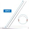 24" Insulation Support Wire 80pcs 1095 Carbon Steel Metal Rods WAKCCIL-1