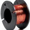 5 Rolls/Set 12m Copper Wire Enameled Wire Copper Winding Wire Enameled Repair Wire 0.004" Diameter-2