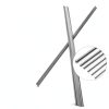 304 Stainless Steel Spring Wire, 40cm Lengh Straight Stainless Steel Spring Wire Assortment Kit, Hard Steel Straight Wire Diameter 0.4mm 0.6mm 0.8mm 1mm 1.2mm 1.4mm 1.6mm 1.8mm 2mm 3mm, 100Pcs-3