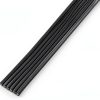 BNTECHGO 24 Gauge Silicone Ribbon Cable Flexible 6P Black 25 ft Flat Cable 24 AWG Stranded Tinned Copper Wire-3