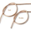 Therwen 200ft 24 Gauge Solid Copper Wire Pure Bare for Jewelry Making-3