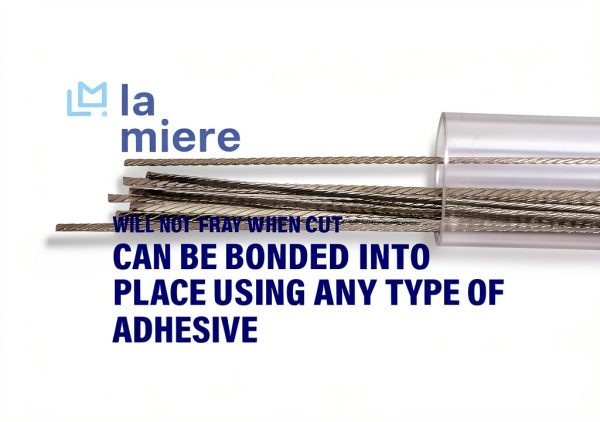 LA MIERE 10Pcs Lingual Retainer Wire Stainless Steel 010-028-2