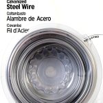 16 Gauge Galvanized Steel Wire by Hillman - 25ft Silver Polished Wire-0