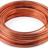 Copper Wire Rope 18 Gauge Polished Hobby Cable by Hillman 25 ft-0