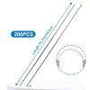 200 Pcs 16inch Insulation Support Wire Hlimior 1095 Carbon Steel Pack-1
